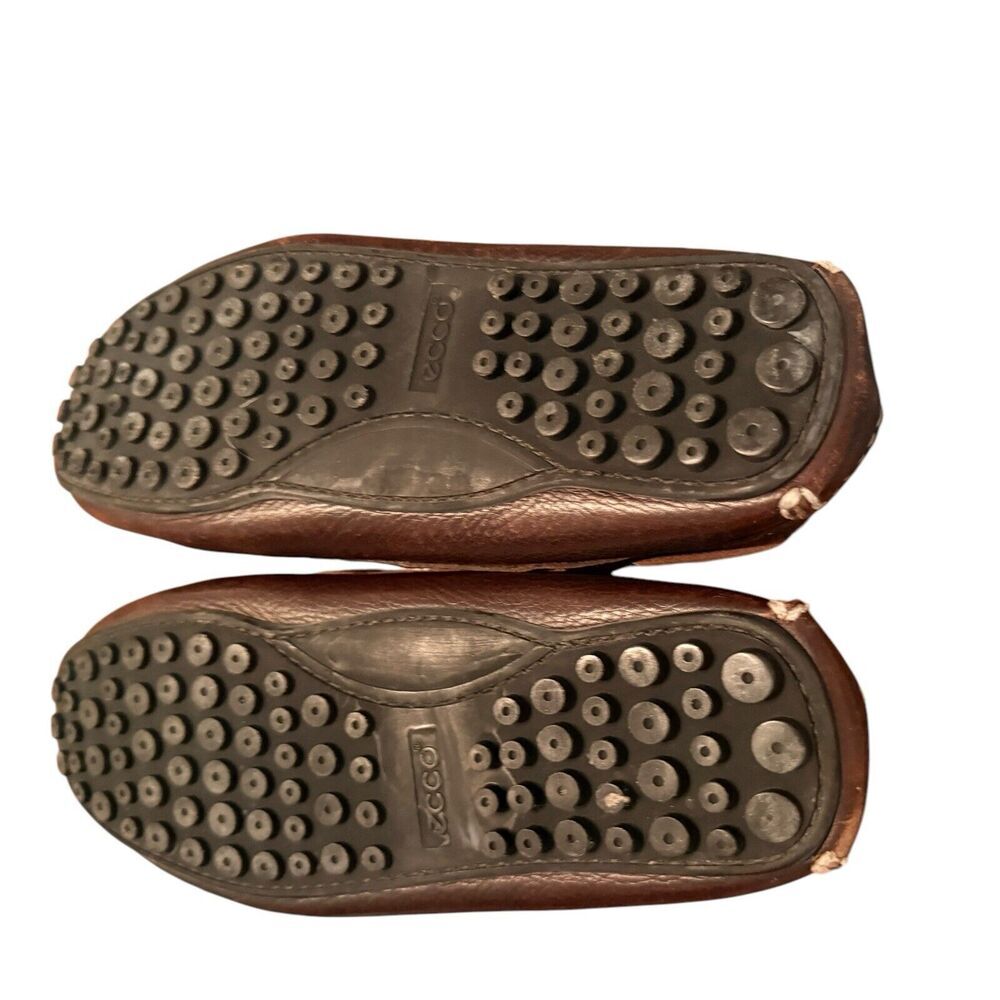 Ecco Sz 8.5 Extra Width Loafer Slip On Business‎ Preppy Classic - Picture 11 of 11